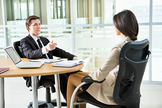 istock Business people working at meeting 484686510