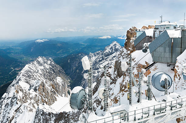 istock view from the top of the Zugspitze 484687024