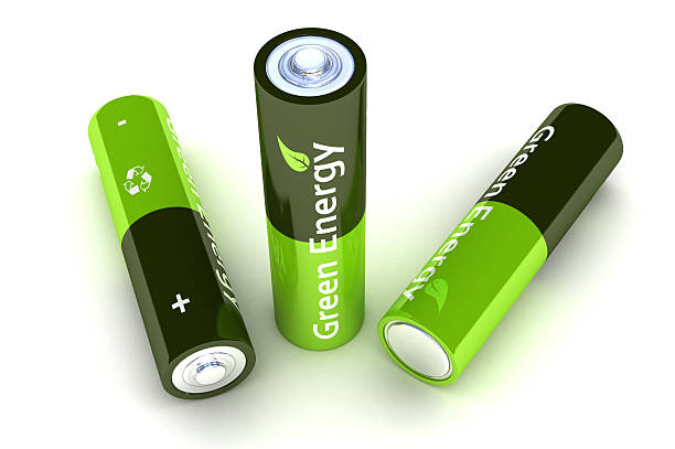 Green Eco baterias de alimentação - foto de acervo