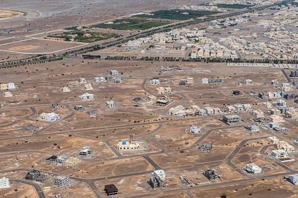 istock muscat arabic town aerial view landcape 484690918