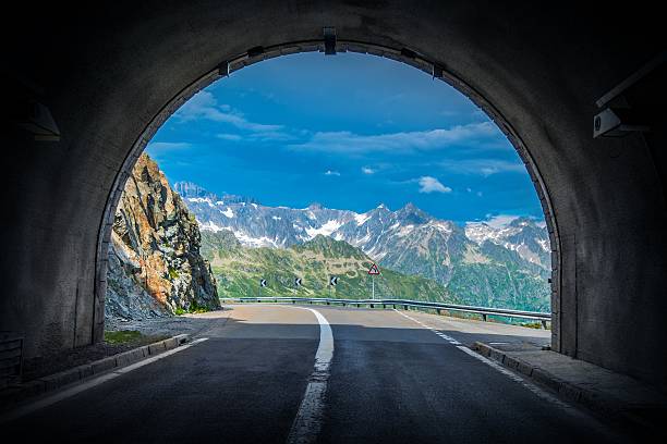 istock Scenic Swiss Alps Drive 484696664