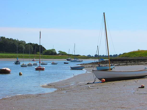 istock boats mooring along the coast 484697494