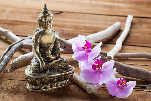 istock natural elements for beauty treatment still-life with zen mindset 484698150