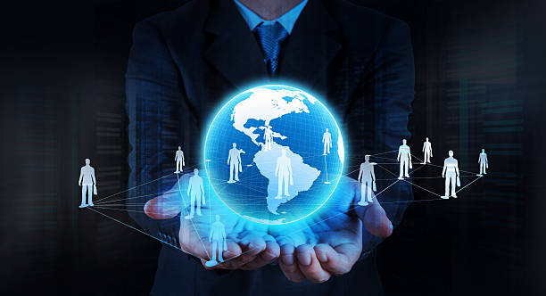 istock businessman working with new modern computer show social network 484698494