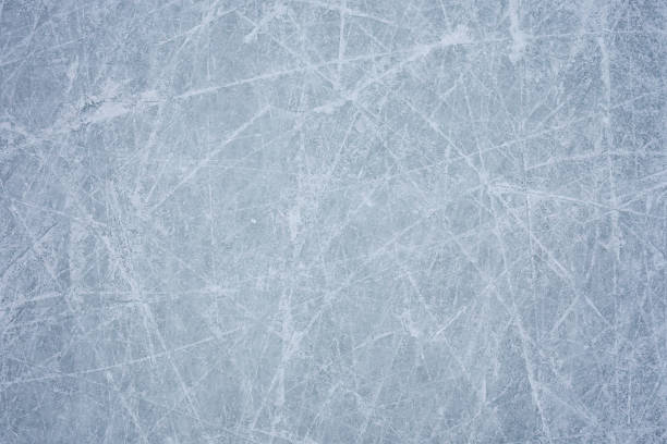 Ice rink texture stock photo