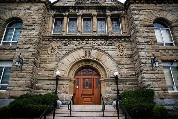istock Entryway of Courthouse in Nanaimo British Columbia 484705222