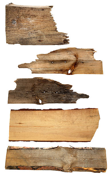 istock old wooden boards isolated on a white background 484705424