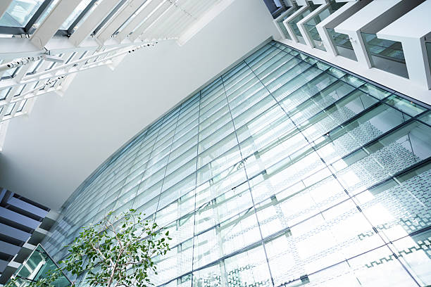istock contemporary hallway of modern office building 484712429
