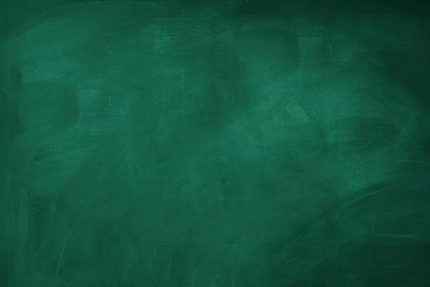 leere tafel - blackboard green learning chalk stock-fotos und bilder