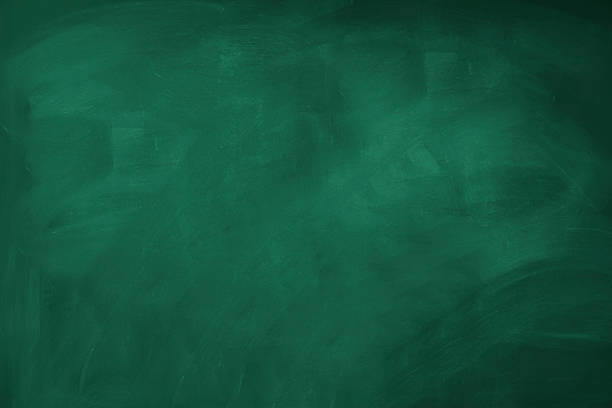vide tableau noir - blackboard green learning chalk photos et images de collection