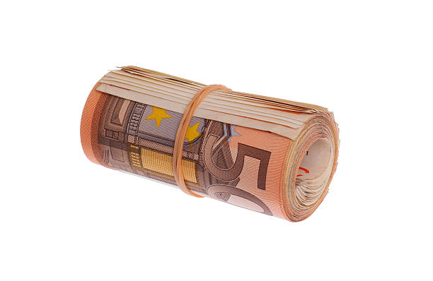 istock Roll of 50 euro bills 484715289