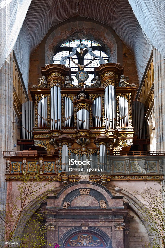 Órgano - Foto de stock de Altar libre de derechos