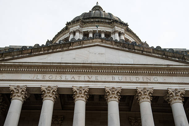 The Olympia Washington State Capitol.