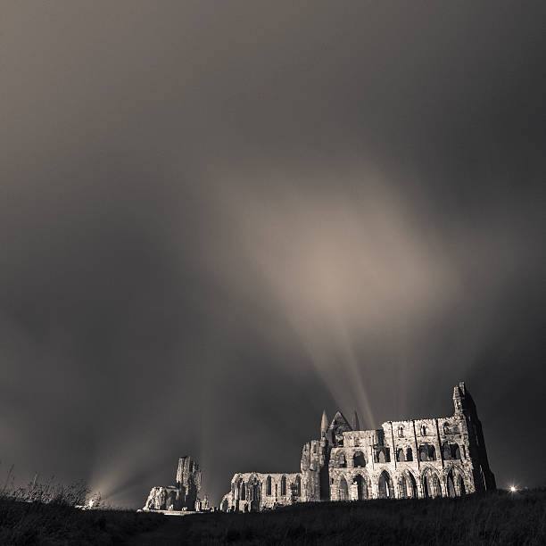 Whitby Abbey w mgły – zdjęcie