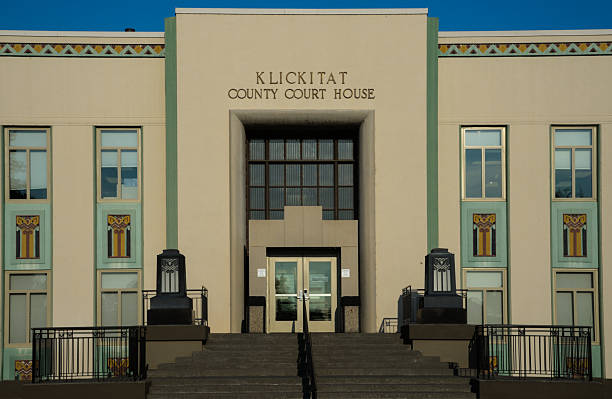 istock Klickitat County Courthouse in Goldendale Washington 484719886