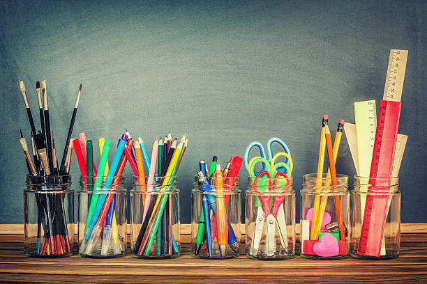 istock School supplies in jars 484721770