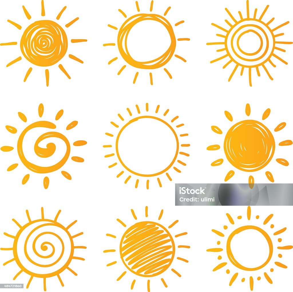 Sun Sun stock vector