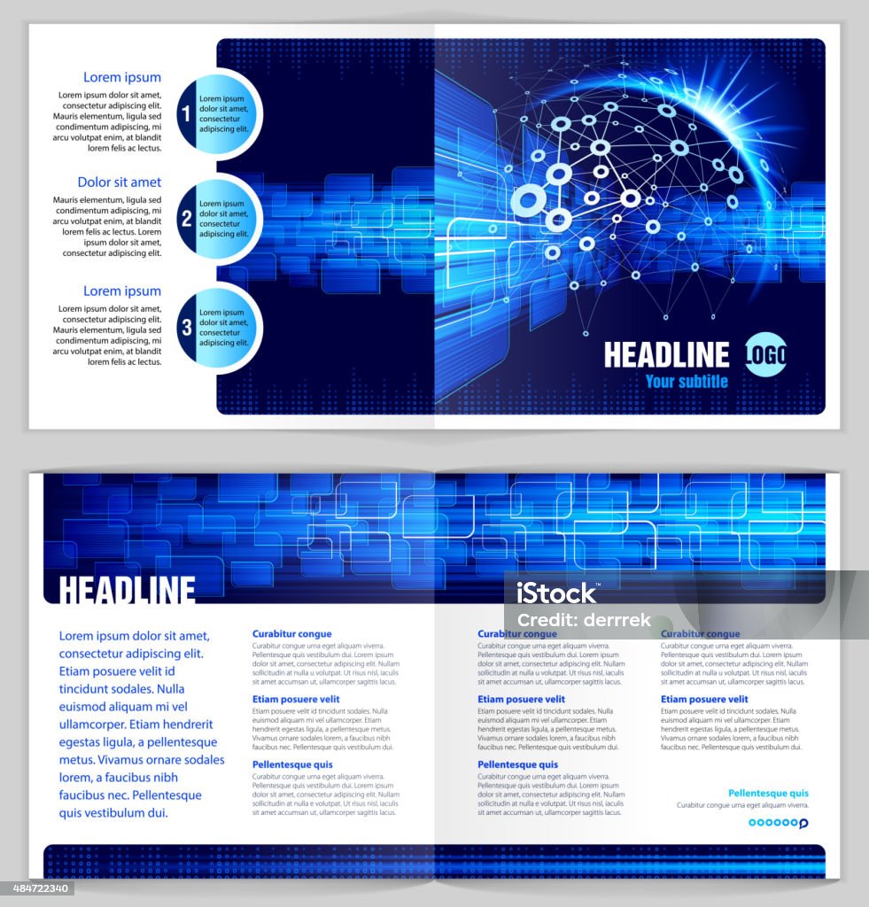 Communication Technology Graphics Design Graphic Design Template Communications Technology Stock Illustration ...