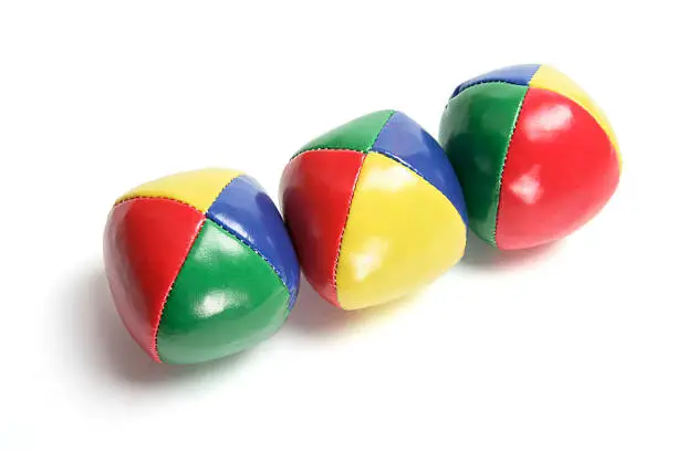 Photo of Row of Juggling Balls