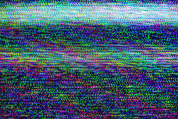 istock TV damage, television static noise 484732716