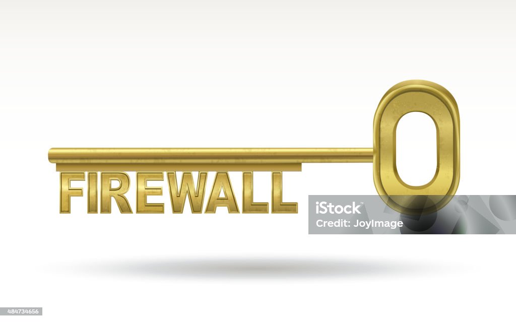 Key Firewall Firewall Golden Key Stock Illustration - Download Image Now - 2015 ...