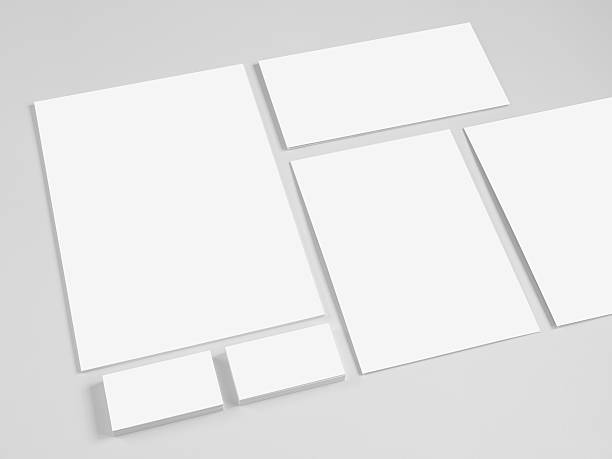 istock Set of branding corporate design templates 484737106
