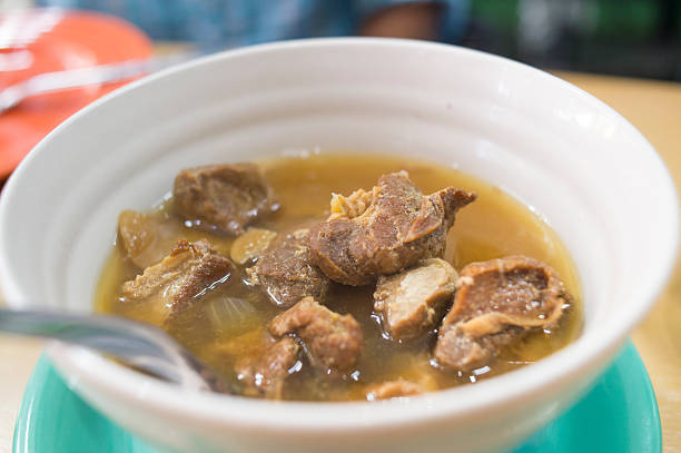 istock pork in ginger soup,Vietnam food 484737852