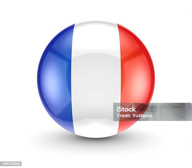 Icono Bandera Francesa Foto de stock y más banco de imágenes de Aplicación para móviles - Aplicación para móviles, Archivo, Bandera