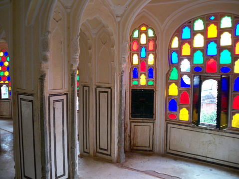 Interior of Hawa Mahal Palace