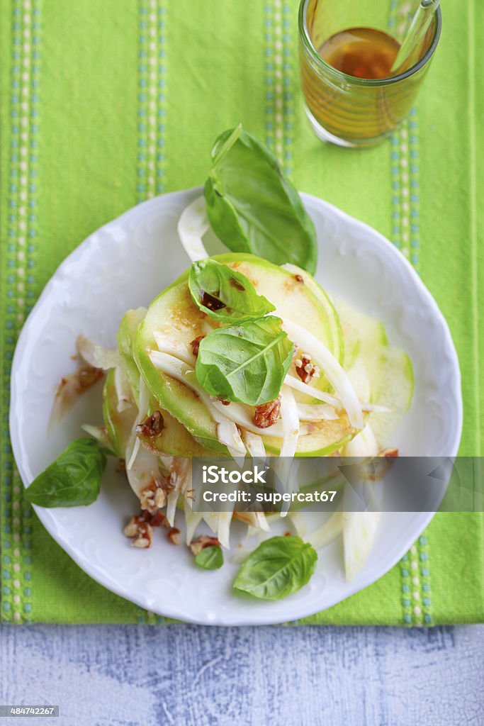 Fennel and apple salad Appetizer Stock Photo