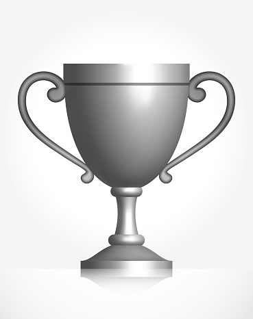 Silver Trophy Stock Illustration - Download Image Now - Cup, Silver -  Metal, Silver Colored - iStock