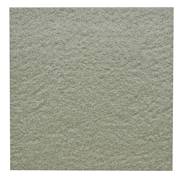 istock Rugged ceramic floor tile in green isolated with clipping path 484743954