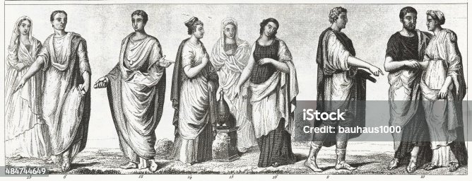 istock Fashions of Ancient Rome 484744649