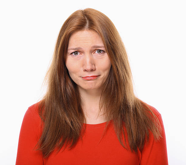 istock Sad Young Woman Portrait. 484745289