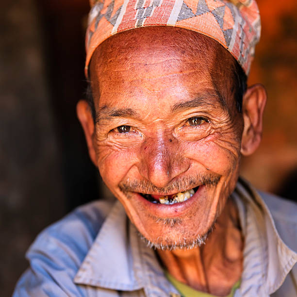 istock Portrait of Nepali potter 484745709