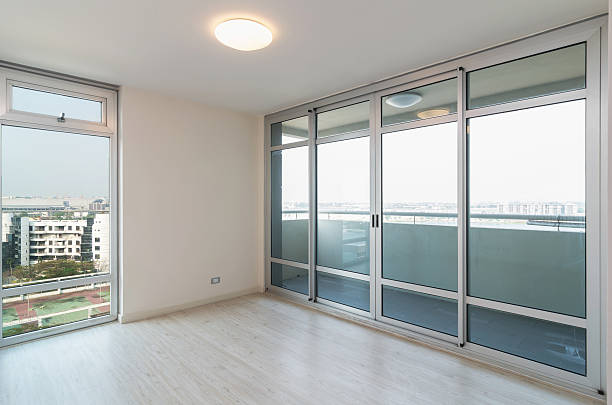 istock Empty Interior Bed Room in a new apartment 484745792
