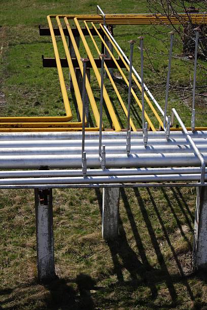 istock Industrial gas pipelines 484746091