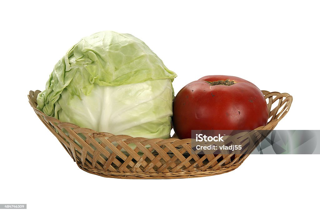 Fresh vegetables on white background Abundance Stock Photo