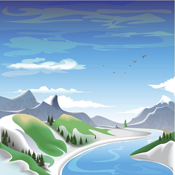 Mùa Xuân Trên Núi Hình minh họa Sẵn có - Tải xuống Hình ảnh Ngay bây giờ -  Alaska, Bờ biển - Đặc trưng vùng ven biển, Mùa xuân - iStock