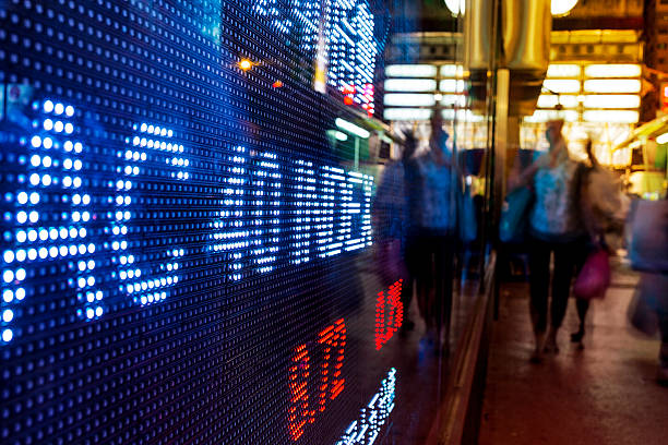 istock Hong Kong display stock market charts 484761723