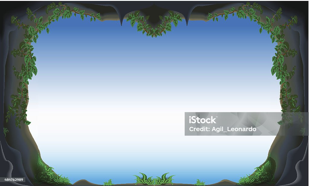Cave Background Vector Simple Cave Background Stock Illustration - Download Image Now - Backgrounds ...