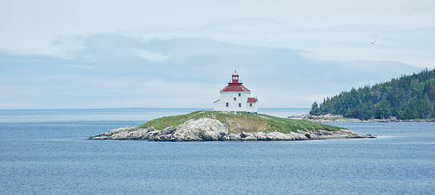 istock Queensboro Light on Chedabucto Bay, Nova Scotia 484763281