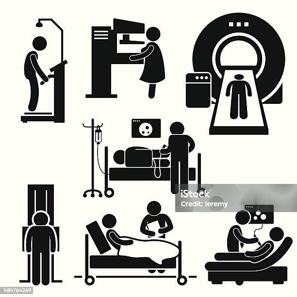 Hospital Medical Checkup Screening Diagnosis Diagnostic Cliparts Stock Illustration - Download Image Now