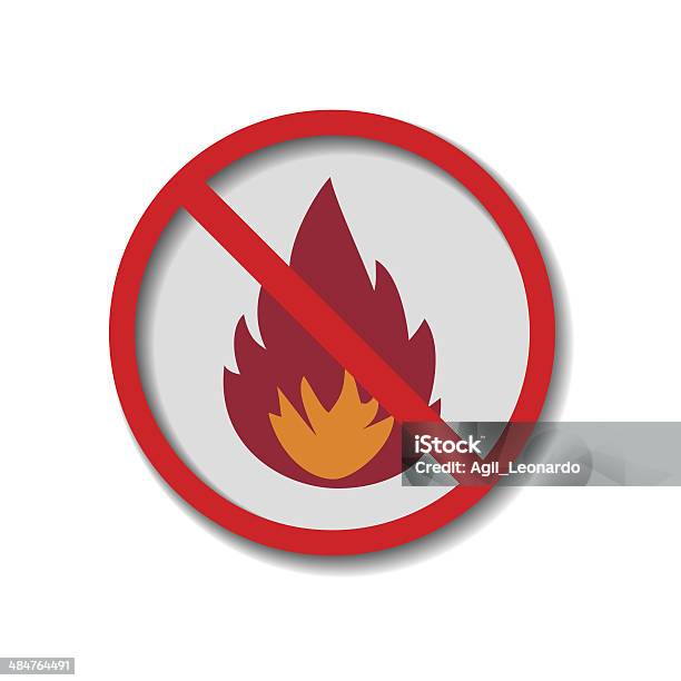 Flame Stock Illustration - Download Image Now - Burning, Chart, Construction Industry