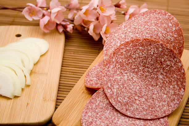 istock Turkeys salami with onions 484764729