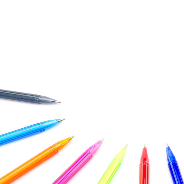 istock colorful pens isolated on white 484764989
