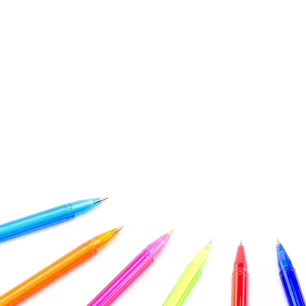 istock colorful pens isolated on white 484766403