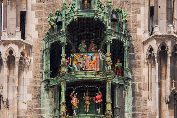 istock The dolls dancing in the clock of Marienplatz 484780312