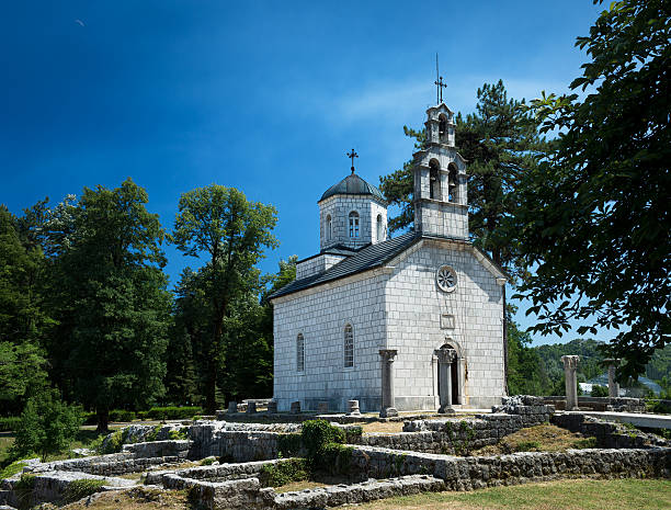 istock The Cipur church. Cetinje, Montenegro 484780464