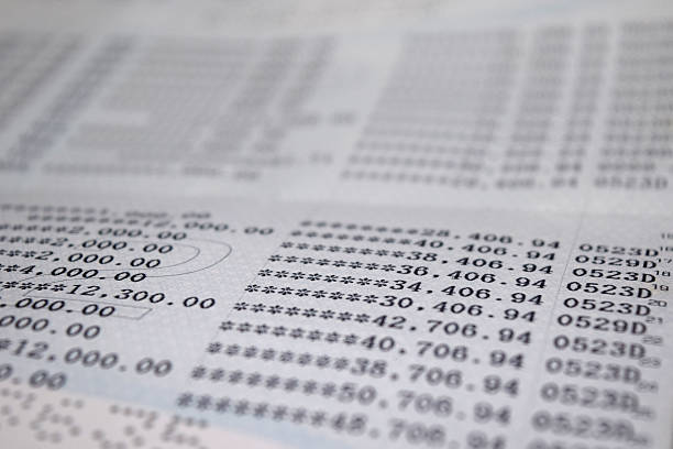 istock Saving Account Passbook bank account abstract background 484786232